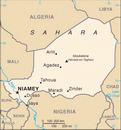 Map of Niger